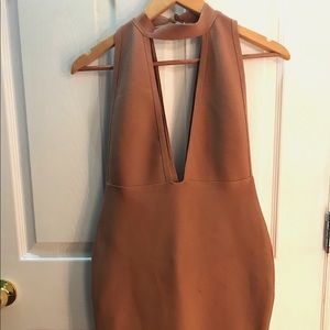 BodyCon Deep Plunge Dress